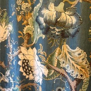 Pottery Barn Dahlia Floral Shower Curtain